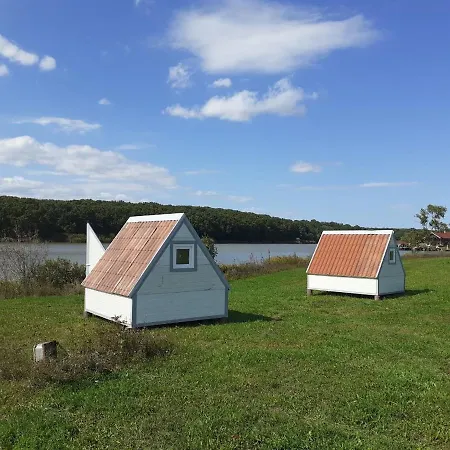 Glamping Lake-lodge // Dallas-southfork Ranch Campeggio Lenti
